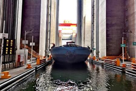 單日通貨7500噸，向家壩升船機(jī)通航創(chuàng)紀(jì)錄