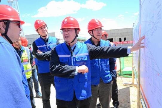 國(guó)家電投黨組成員、副總經(jīng)理王樹東調(diào)研黃河公司