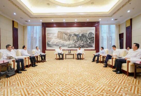 中國能建黨委書記、董事長汪建平拜會四川省委書記彭清華