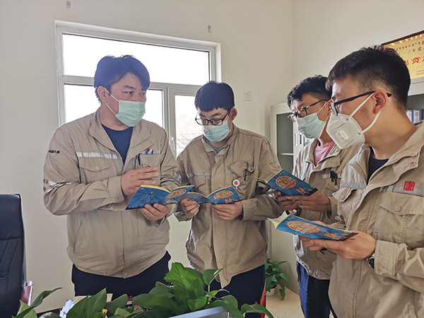 大唐海勃灣水利樞紐公司：強(qiáng)化安全宣傳，筑牢安全防線