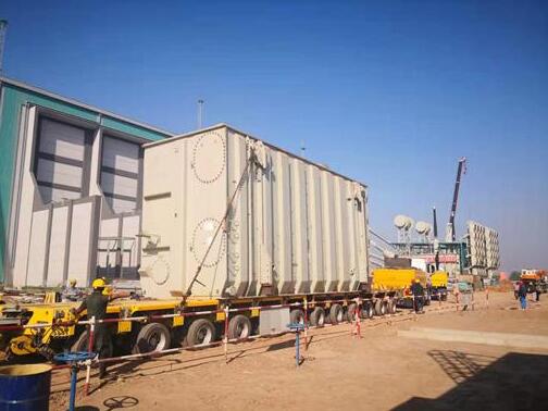 穿越1300公里，默拉直流項(xiàng)目重大件設(shè)備運(yùn)輸成功完成