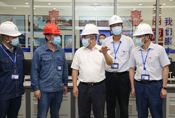 華電集團公司董事、總經(jīng)理、黨組副書記葉向東到江蘇區(qū)域企業(yè)調(diào)研