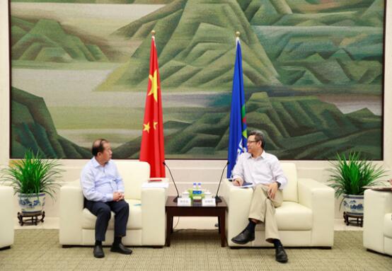 國家電投黨組書記、董事長錢智民會見上海交通大學(xué)校長、中國工程院院士林忠欽