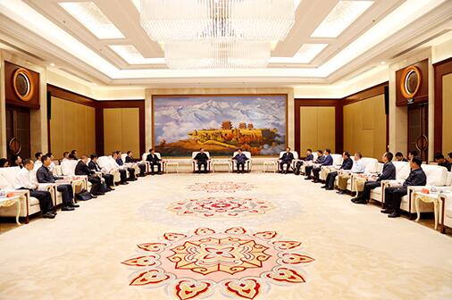 國家電網(wǎng)董事長(zhǎng)、黨組書記毛偉明拜會(huì)甘肅省委書記林鐸、省長(zhǎng)唐仁健