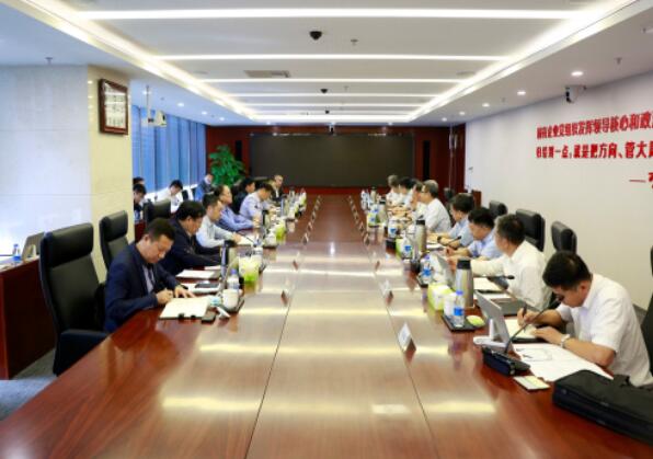 錢智民會見鞍鋼集團(tuán)董事長、黨委書記譚成旭