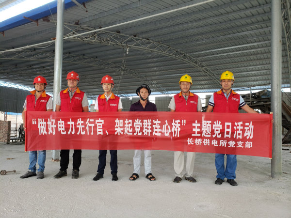 國網(wǎng)廣昌縣供電公司：開展“做好電力先行官、架起黨群連心橋”主題黨日活動