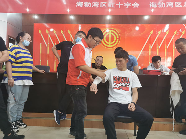 大唐海勃灣水利樞紐公司積極開展緊急救護培訓工作