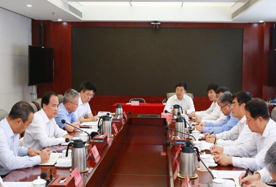 舒印彪拜會海南省委書記劉賜貴、省長沈曉明