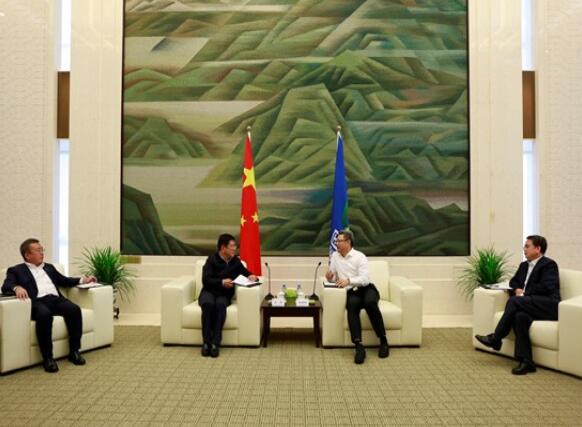 錢智民會見吉林省委常委、長春市委書記王凱