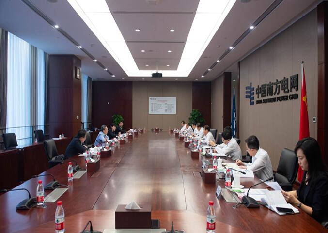 國(guó)務(wù)院國(guó)資委黨委委員、副主任袁野調(diào)研南方電網(wǎng)公司