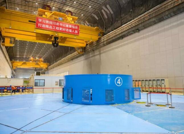 烏東德水電站機組投產(chǎn)過半