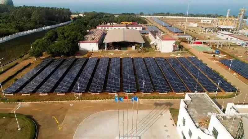 集風光儲一體！中國海油潿洲油田群光伏電站正式投運