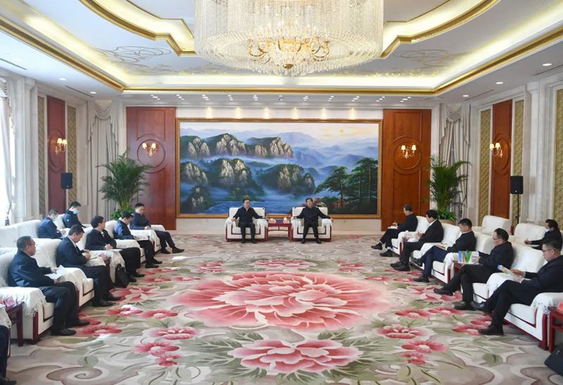 鄒磊拜會(huì)寧夏回族自治區(qū)黨委書記、人大常委會(huì)主任陳潤(rùn)兒