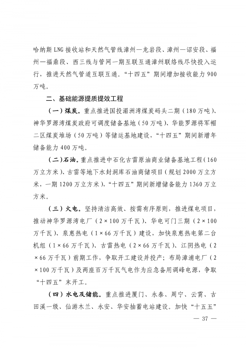光伏新增300萬千瓦！福建省發(fā)布《“十四五”能源發(fā)展專項規(guī)劃》