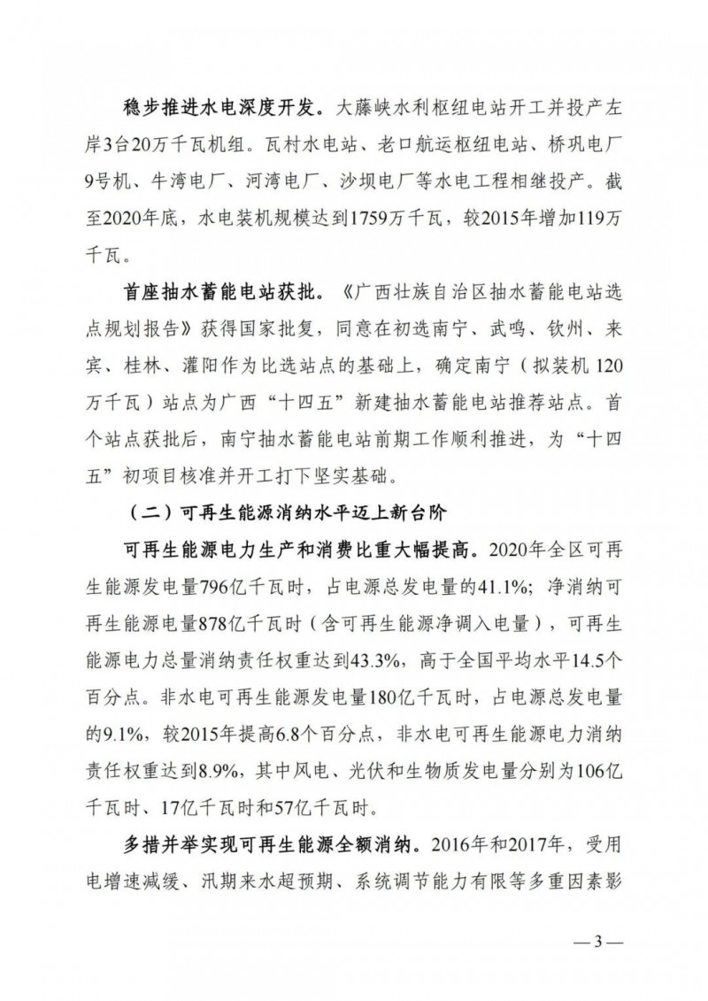 廣西“十四五”規(guī)劃：大力發(fā)展光伏發(fā)電，到2025年新增光伏裝機(jī)15GW！