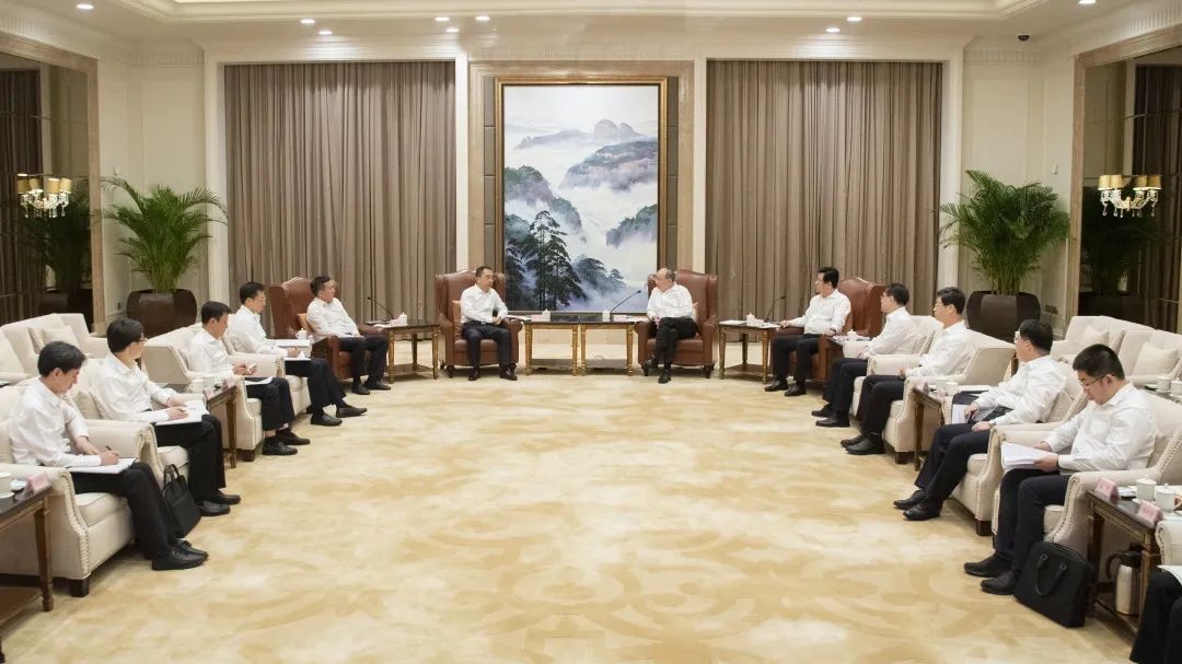 鄒磊、劉明勝拜會福建省委書記尹力、省長趙龍