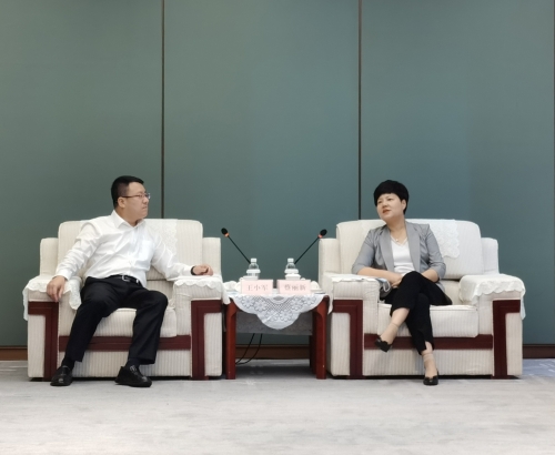 王小軍拜會廣西壯族自治區(qū)黨委常委、常務(wù)副主席蔡麗新