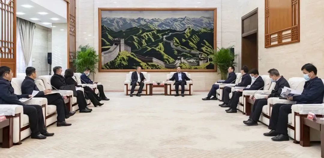 大唐集團黨組書記、董事長鄒磊會見鐵嶺市委書記、市人大常委會主任宋誠
