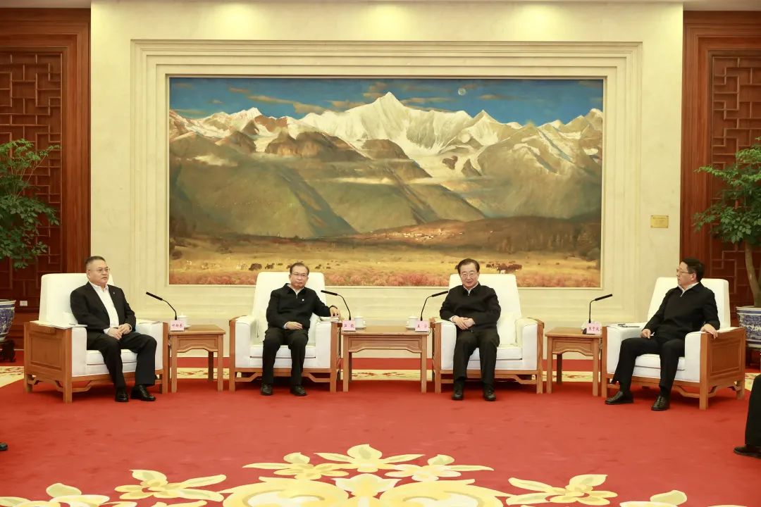 華電集團(tuán)董事長(zhǎng)江毅、總經(jīng)理葉向東拜會(huì)云南省委書記王寧、省長(zhǎng)王予波
