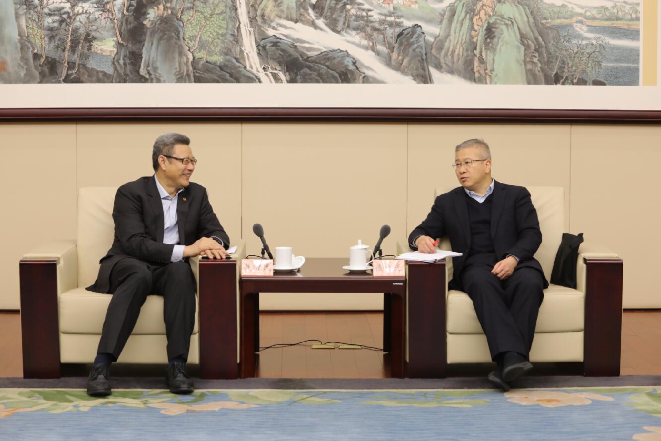 國家電投黨組書記、董事長錢智民拜會(huì)浙江省委常委、常務(wù)副省長徐文光