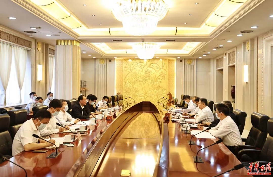 湖南省政府在京與交通運輸部、國家能源局、中國中車舉行工作會談