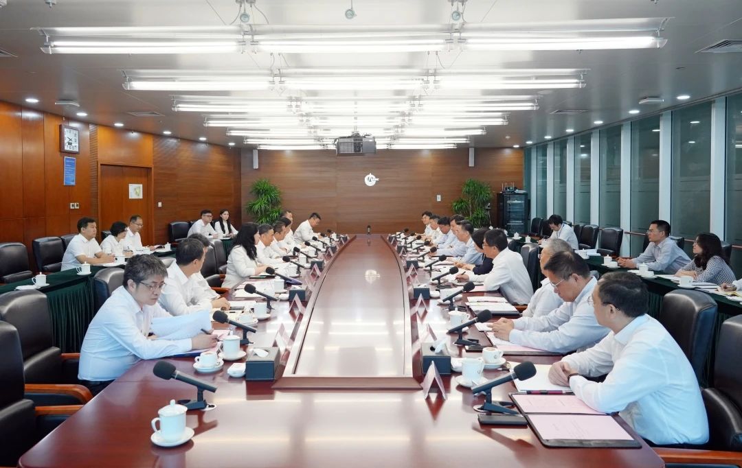 中國能建黨委書記、董事長宋海良與中國海油黨組書記、董事長汪東進(jìn)會談