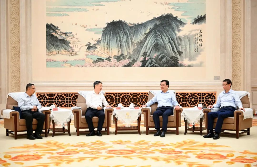 華能集團(tuán)黨組書記、董事長溫樞剛拜會江蘇省委書記信長星、省長許昆林