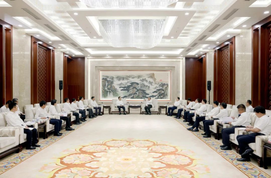 大唐集團(tuán)鄒磊、劉明勝拜會山東省委書記林武、省長周乃翔