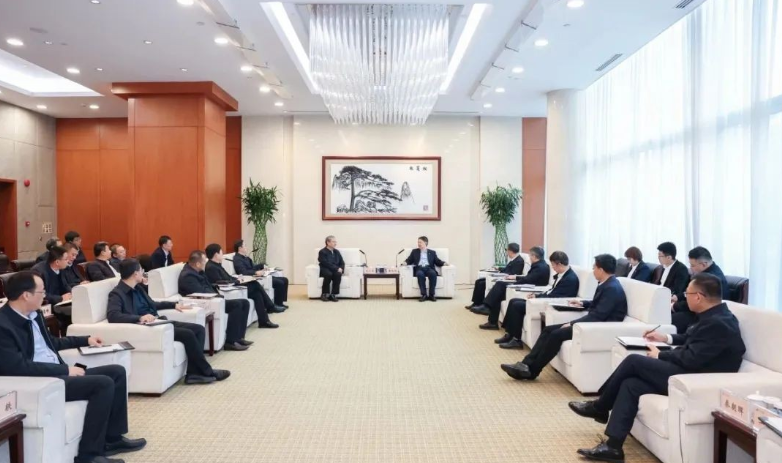 中國華能集團黨組書記、董事長溫樞剛會見河北省委常委、唐山市委書記武衛(wèi)東