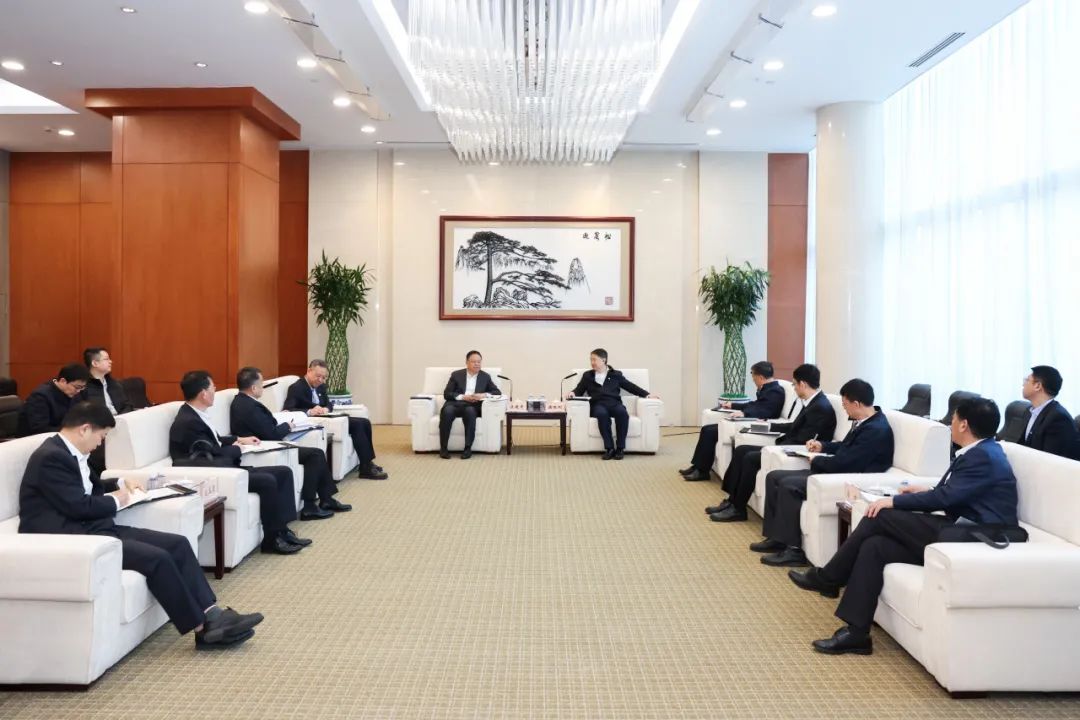 華能集團(tuán)黨組書記、董事長溫樞剛會見中國鐵建黨委書記、董事長汪建平