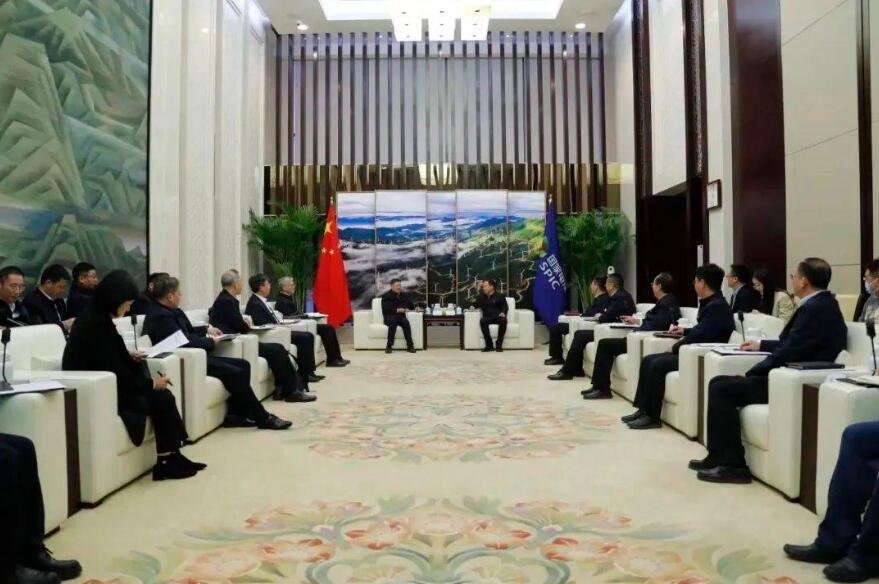 國(guó)家電投黨組書記、董事長(zhǎng)劉明勝會(huì)見(jiàn)東方電氣黨組書記、董事長(zhǎng)俞培根