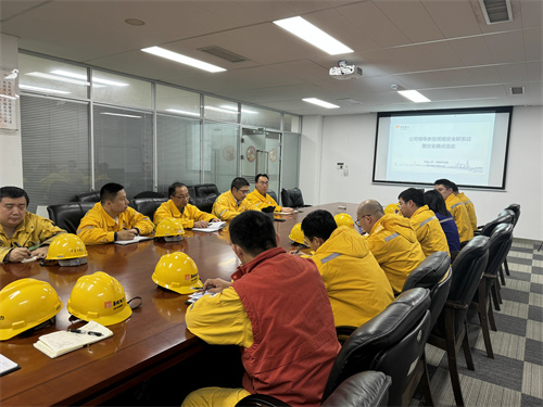 華潤電力南京公司黨委委員、副總經(jīng)理陳超虎參加一期戊值安全聯(lián)系日暨安全蹲點(diǎn)活動(dòng)