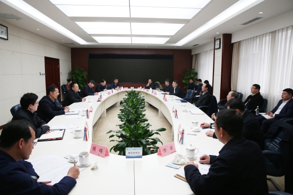 中國電建黨委書記、董事長丁焰章拜會水利部黨組書記、部長李國英