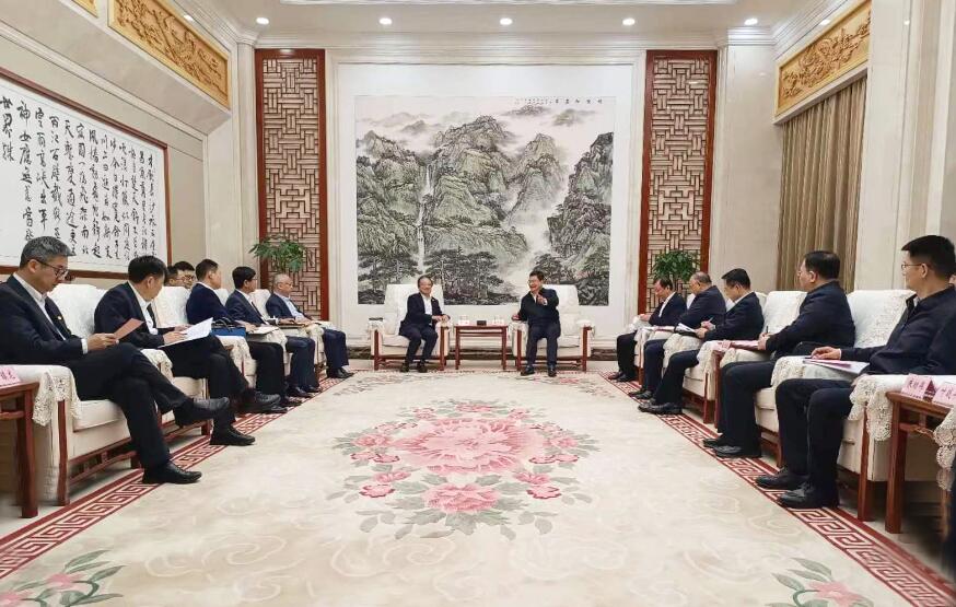 吳云拜會湖北省政府副省長、黨組成員盛閱春