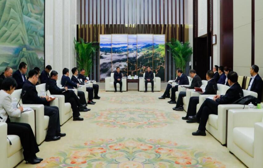 國家電投黨組書記、董事長劉明勝會見遼寧省委常委、沈陽市委書記王新偉