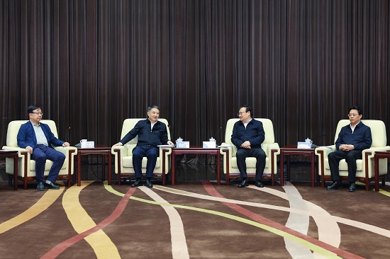 華能集團董事長溫樞剛、總經(jīng)理鄧建玲會見寧夏回族自治區(qū)黨委書記梁言順主席張雨浦