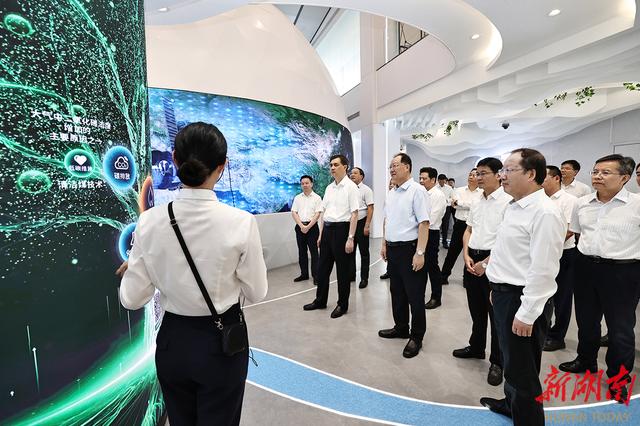 湖南省委副書記、省長(zhǎng)毛偉明調(diào)研新型電力系統(tǒng)建設(shè)情況