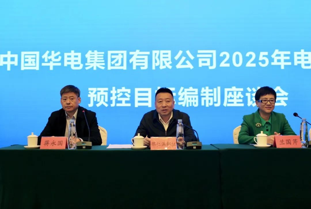 華能集團2025年電、熱量預(yù)控目標(biāo)編制座談會在呼和浩特召開