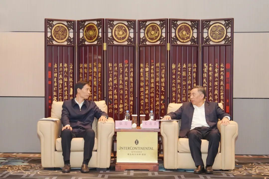 中國能建黨委書記、董事長宋海良與菏澤市委書記張倫會(huì)談