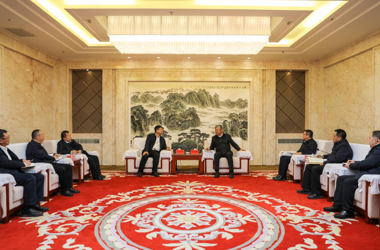 大唐甘肅公司黨委書記、董事長王建偉拜會(huì)隴南市委書記張柯兵、市長劉永革