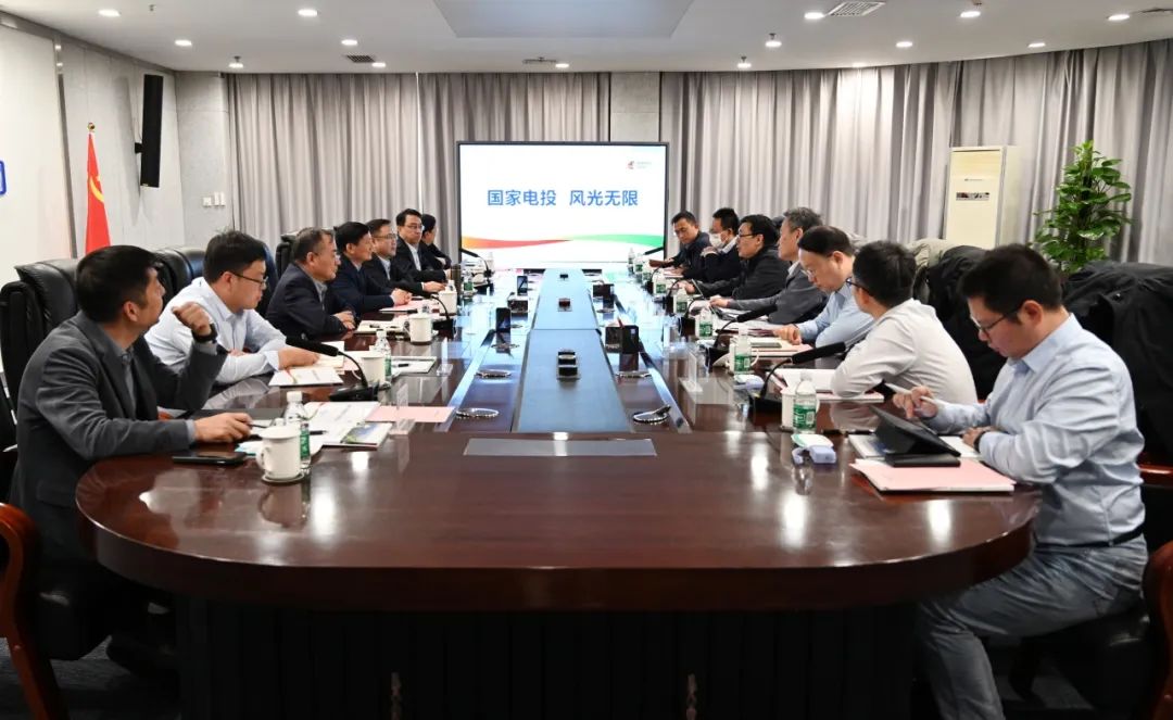 黃河水電公司黨委書記、董事長姚小彥會見國核電力院黨委書記、董事長李啟釗