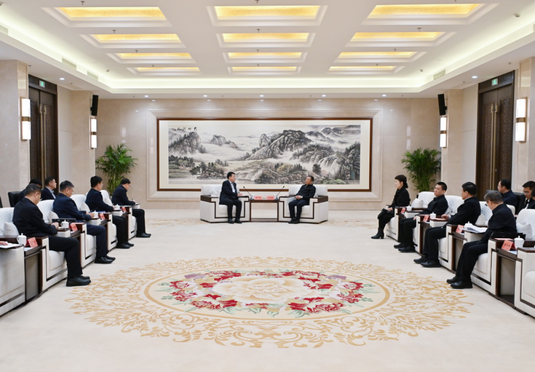大唐集團董事長呂軍、總經(jīng)理張傳江拜會內(nèi)蒙古自治區(qū)黨委書記孫紹騁政府主席王莉霞